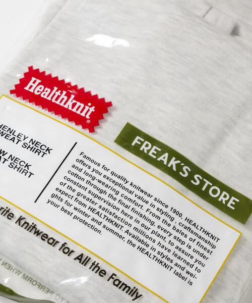 Healthknit（ヘルスニット）の「Healthknit/ヘルスニット 別注 スピンドル 2パック スウェットセット クルーネック ヘンリーネック（スウェット・メンズ・ブラック/グレー/チャコールグレー/ダークブラウン・SMALL/MEDIUM/LARGE/X-LARGE）」の7枚目の写真