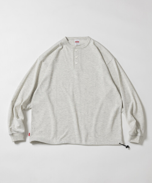 Healthknit（ヘルスニット）の「Healthknit/ヘルスニット 別注 スピンドル 2パック スウェットセット クルーネック ヘンリーネック（スウェット・メンズ・ブラック/グレー/チャコールグレー/ダークブラウン・SMALL/MEDIUM/LARGE/X-LARGE）」の10枚目の写真