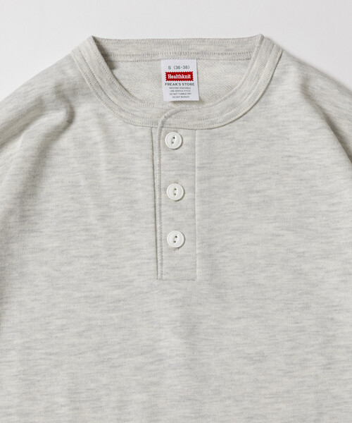 Healthknit（ヘルスニット）の「Healthknit/ヘルスニット 別注 スピンドル 2パック スウェットセット クルーネック ヘンリーネック（スウェット・メンズ・ブラック/グレー/チャコールグレー/ダークブラウン・SMALL/MEDIUM/LARGE/X-LARGE）」の11枚目の写真