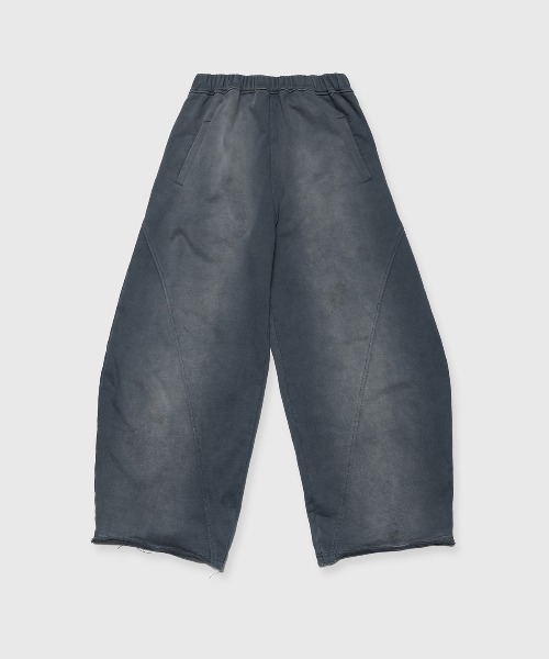 JOSE MOON(ジョゼムーン)の「BIO WASH SWEAT PANTS/バイオウォッシュスウェットパンツ(スウェットパンツ・レディース・グレー/ブラック・36/38)」の18枚目の写真