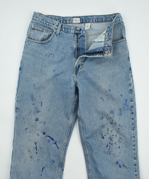 Calvin Klein（カルバン・クライン）の「【USED】90’s Calvin Klein jeans デニムパンツ（デニムパンツ・メンズ・ブルー・LARGE）」の2枚目の写真
