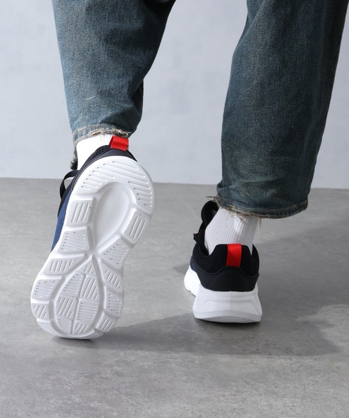 K-SWISS（ケースイス）の「【K-SWISS/ケースイス】アッパー メッシュ ランニング スニーカー（スニーカー・メンズ・ホワイト/ブラック/ネイビー・27cm/25.5cm/26cm/26.5cm）」の13枚目の写真