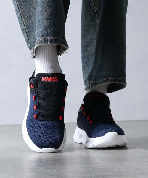 K-SWISS（ケースイス）の「【K-SWISS/ケースイス】アッパー メッシュ ランニング スニーカー（スニーカー・メンズ・ホワイト/ブラック/ネイビー・27cm/25.5cm/26cm/26.5cm）」の15枚目の写真