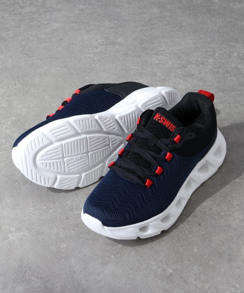 K-SWISS（ケースイス）の「【K-SWISS/ケースイス】アッパー メッシュ ランニング スニーカー（スニーカー・メンズ・ホワイト/ブラック/ネイビー・27cm/25.5cm/26cm/26.5cm）」の14枚目の写真