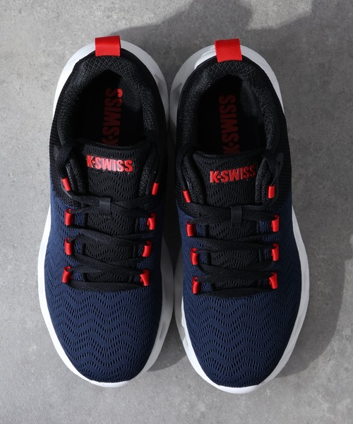 K-SWISS（ケースイス）の「【K-SWISS/ケースイス】アッパー メッシュ ランニング スニーカー（スニーカー・メンズ・ホワイト/ブラック/ネイビー・27cm/25.5cm/26cm/26.5cm）」の7枚目の写真