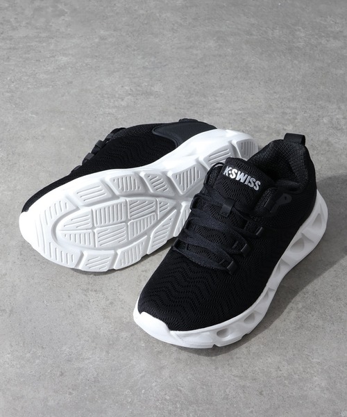 K-SWISS（ケースイス）の「【K-SWISS/ケースイス】アッパー メッシュ ランニング スニーカー（スニーカー・メンズ・ホワイト/ブラック/ネイビー・27cm/25.5cm/26cm/26.5cm）」の10枚目の写真