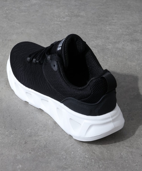 K-SWISS（ケースイス）の「【K-SWISS/ケースイス】アッパー メッシュ ランニング スニーカー（スニーカー・メンズ・ホワイト/ブラック/ネイビー・27cm/25.5cm/26cm/26.5cm）」の8枚目の写真