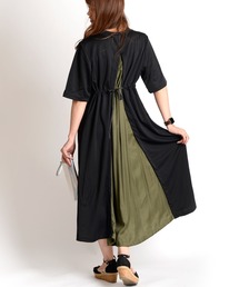 MARAI（マーライ）の「バックスリットレイヤード風ロングワンピース（ワンピース）」