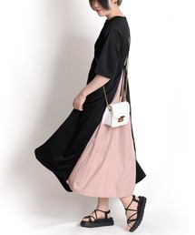 MARAI（マーライ）の「バックスリットレイヤード風ロングワンピース（ワンピース）」