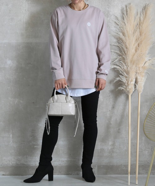 NOT型崩れ」ゆるトレーナー（CLOVER DEPOT）（スウェット）｜CLOVER