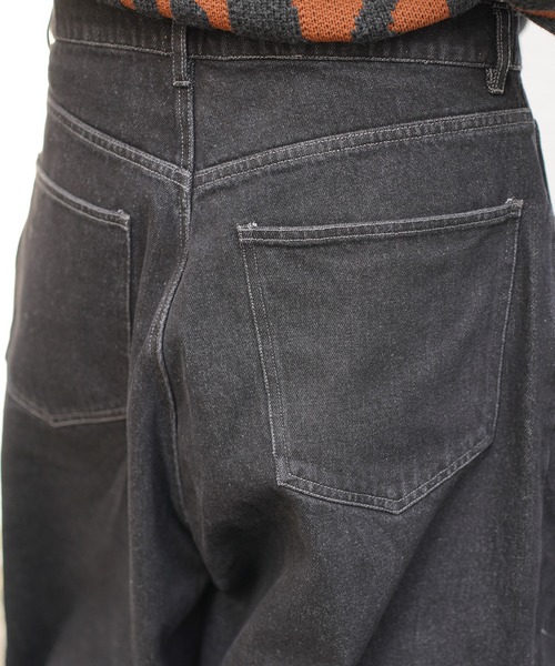 Aphlotus（アプロタス）の「バギーデニムパンツ（デニムパンツ・メンズ・ブラック/ブルー・LARGE/MEDIUM/SMALL）」の17枚目の写真