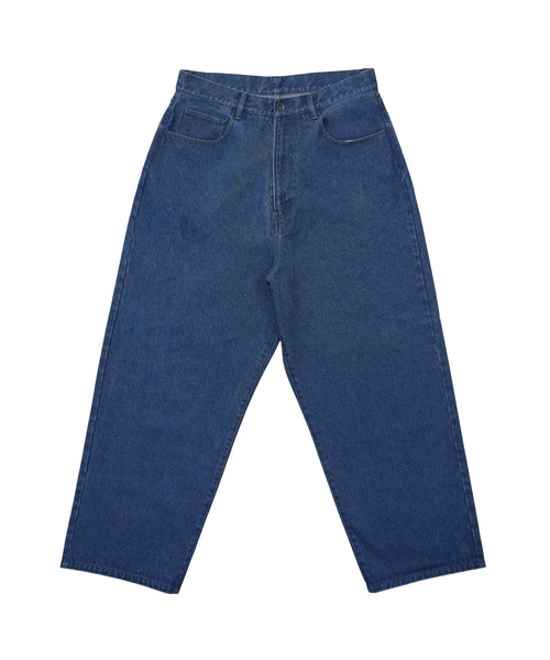 Aphlotus（アプロタス）の「バギーデニムパンツ（デニムパンツ・メンズ・ブラック/ブルー・LARGE/MEDIUM/SMALL）」の11枚目の写真