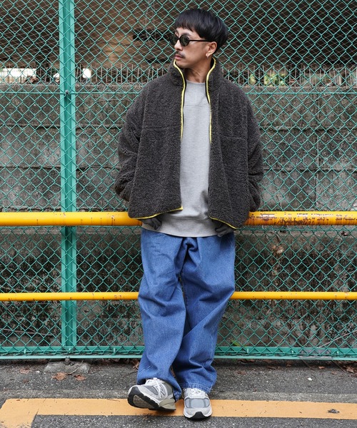 Aphlotus（アプロタス）の「バギーデニムパンツ（デニムパンツ・メンズ・ブラック/ブルー・LARGE/MEDIUM/SMALL）」の8枚目の写真