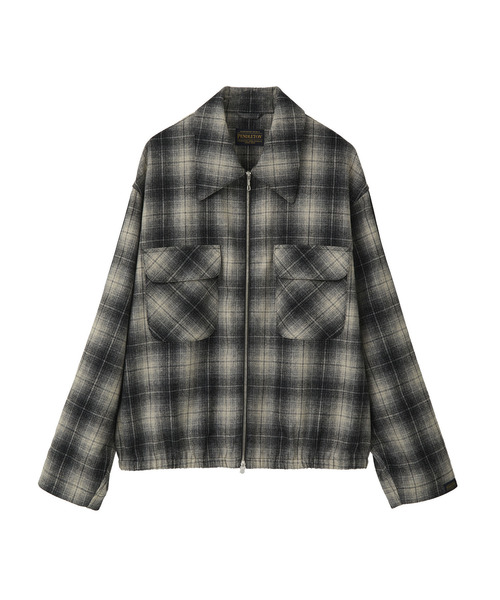 PENDLETON（ペンドルトン）の「【PENDLETON】SIDE LINE CHECKED JACKET (SET-UP)（ブルゾン・レディース・ブラック/ブルー/ブラウン・SMALL/MEDIUM）」の7枚目の写真
