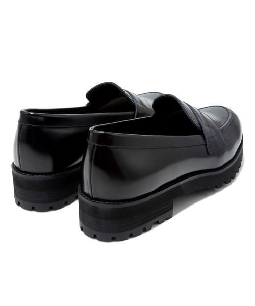 KENFORD（ケンフォード）の「ケンフォード ウィメンズ K225 TANK SOLE LOAFERS タンクソール コイン ローファー（ローファー・レディース・ブラック・25/24.5/24/23.5/23/22.5）」の5枚目の写真