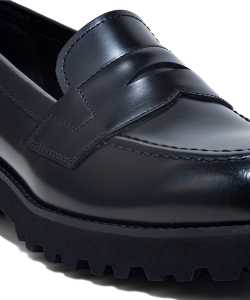 KENFORD（ケンフォード）の「ケンフォード ウィメンズ K225 TANK SOLE LOAFERS タンクソール コイン ローファー（ローファー・レディース・ブラック・25/24.5/24/23.5/23/22.5）」の3枚目の写真