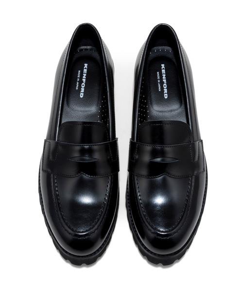 KENFORD（ケンフォード）の「ケンフォード ウィメンズ K225 TANK SOLE LOAFERS タンクソール コイン ローファー（ローファー・レディース・ブラック・25/24.5/24/23.5/23/22.5）」の6枚目の写真