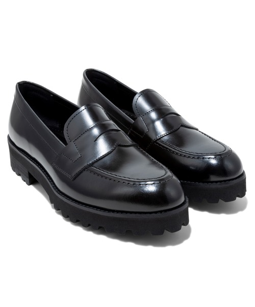 KENFORD（ケンフォード）の「ケンフォード ウィメンズ K225 TANK SOLE LOAFERS タンクソール コイン ローファー（ローファー・レディース・ブラック・25/24.5/24/23.5/23/22.5）」の7枚目の写真