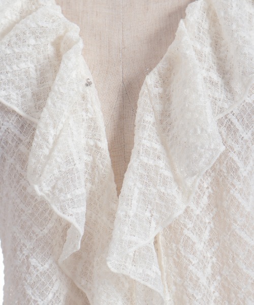 axes femme(アクシーズファム)の「カットレースボレロ(カーディガン/ボレロ・レディース・キナリ/ブラック・FREE)」の12枚目の写真