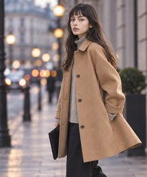 エフォートレス ロングコート レディース