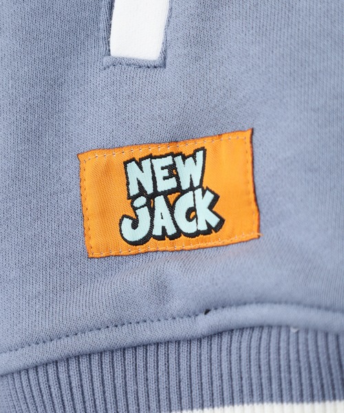 in the attic(インジアティック)の「NEW JACK ハート BOY&GIRLS カットスタジャン(スタジャン・メンズ・ブラック/サックスブルー・L/M)」の9枚目の写真