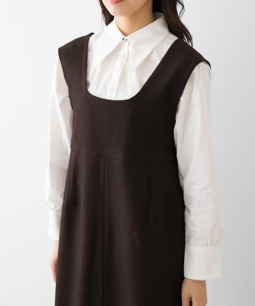 セール】F by ROSSO ピケ2WAYミニジャンパーワンピース（ワンピース