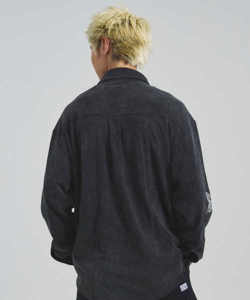 GALLIS ADDICTION(ガリスアディクション)の「GA BUTTERFLY-STONE SHIRT(シャツ/ブラウス・メンズ・チャコール/ブラック/カーキ・FREE)」の6枚目の写真