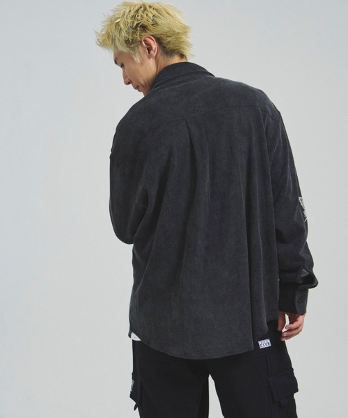 GALLIS ADDICTION(ガリスアディクション)の「GA BUTTERFLY-STONE SHIRT(シャツ/ブラウス・メンズ・チャコール/ブラック/カーキ・FREE)」の8枚目の写真