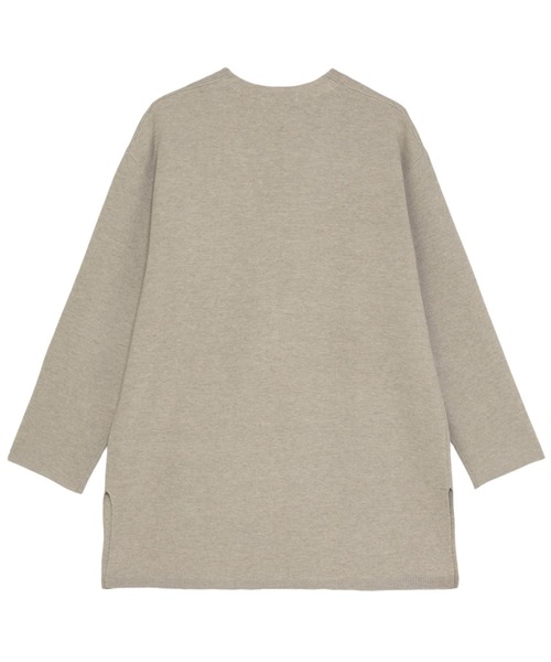 TOKYO SHIRTS（トウキョウシャツ）の「ノーカラー コーディガン（カーディガン/ボレロ・レディース・ブラック/ベージュ・M/L）」の9枚目の写真