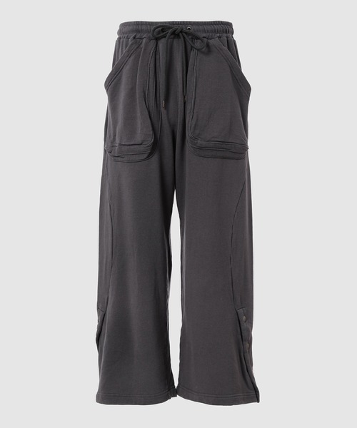 FACETASM（ファセッタズム）の「FLOWING SWEATPANTS（スウェットパンツ・メンズ・ブルー系その他/ベージュ/ミント・4/3）」の3枚目の写真