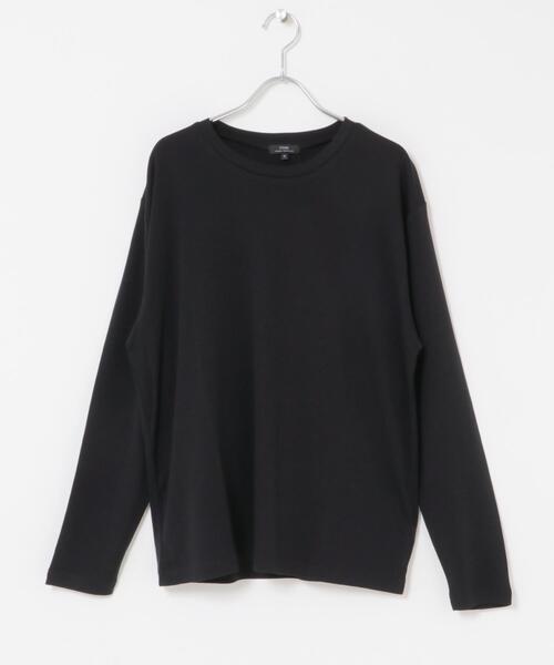 ITEMS URBANRESEARCH(アイテムズ アーバンリサーチ)の「Wool Blend Cut and Sewn(Tシャツ/カットソー・メンズ・ブラウン/ブラック/ダークグレー・MEDIUM/LARGE)」の20枚目の写真