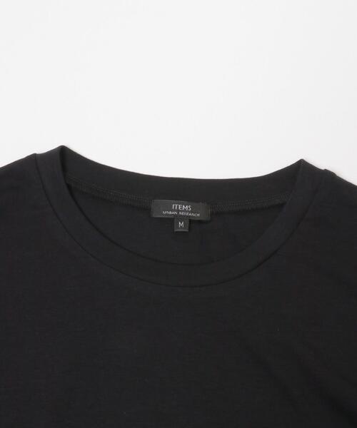 ITEMS URBANRESEARCH(アイテムズ アーバンリサーチ)の「Wool Blend Cut and Sewn(Tシャツ/カットソー・メンズ・ブラウン/ブラック/ダークグレー・MEDIUM/LARGE)」の21枚目の写真