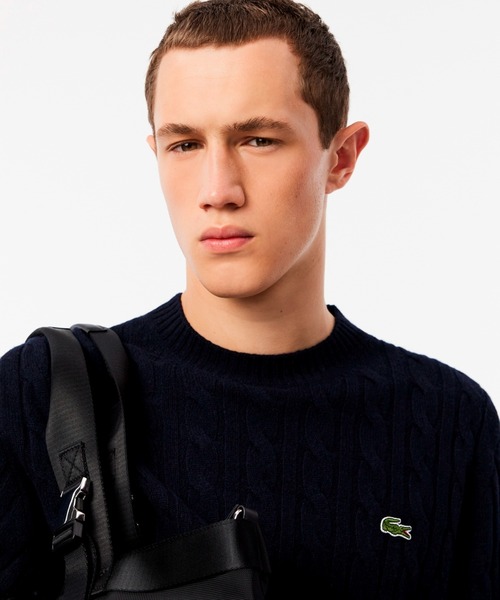 セール】ミドルゲージ ウールケーブルニット（ニット/セーター