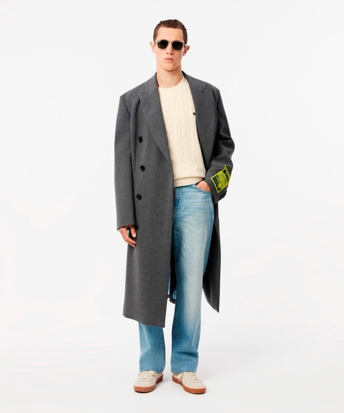 セール】ミドルゲージ ウールケーブルニット（ニット/セーター