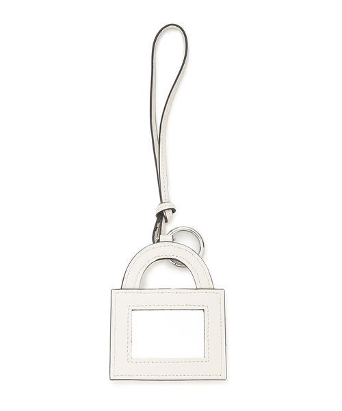 FRAY I.D（フレイアイディー）の「【ルエル】リボンミラーチャーム（キーケース/キーアクセサリー・レディース・ライトブルー/ブラック/ホワイト・F）」の6枚目の写真