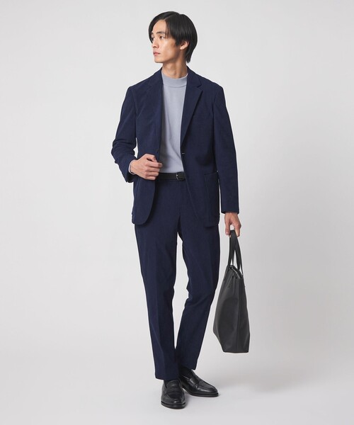 UNITED ARROWS（ユナイテッドアローズ）の「ライト コーデュロイ ノープリーツパンツ UA COZY ウォッシャブル ヨコストレッチ（セットアップ・メンズ・オリーブ/ネイビー/ダークグレー・XL/XXL/S/L/M）」の8枚目の写真