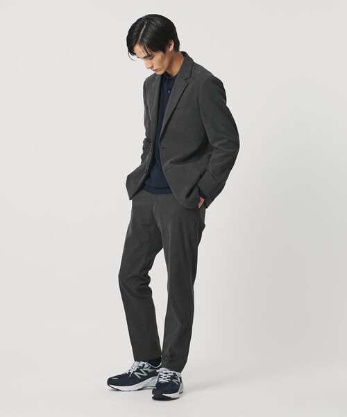 UNITED ARROWS（ユナイテッドアローズ）の「ライト コーデュロイ ノープリーツパンツ UA COZY ウォッシャブル ヨコストレッチ（セットアップ・メンズ・オリーブ/ネイビー/ダークグレー・XL/XXL/S/L/M）」の6枚目の写真