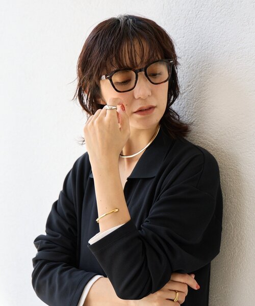 RIVE DROITE（リヴドロワ）の「【ブルーライトカット】調光ブラウンフレームサングラス（サングラス・レディース・ブラウン・FREE）」の5枚目の写真