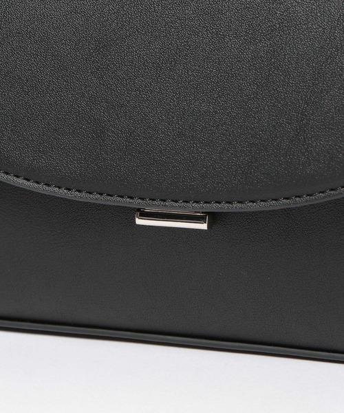 HARE（ハレ）の「ミニマルフラップハンドル(HARE)（ショルダーバッグ・メンズ・ブラック/ブラック系その他・FREE）」の9枚目の写真