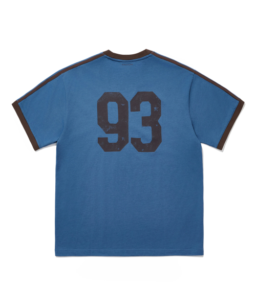 1993STUDIO（1993スタジオ）の「93トラックリングティーシャツ_ヴィンテージブルー（Tシャツ/カットソー・メンズ・その他・MEDIUM/LARGE）」の2枚目の写真