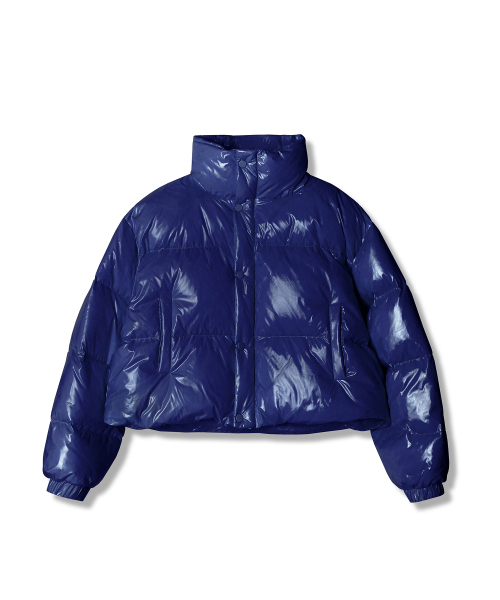 Siberia Duck Shiny Crop Padding GREEN（ダウンジャケット/コート