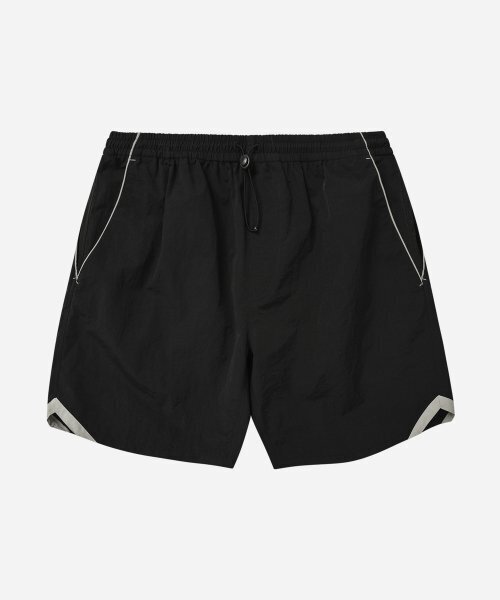 FRIZMWORKS(フリズムワークス)の「NYLON WINDY SHORTS _ BLACK(その他パンツ・メンズ・その他・MEDIUM/LARGE)」の1枚目の写真
