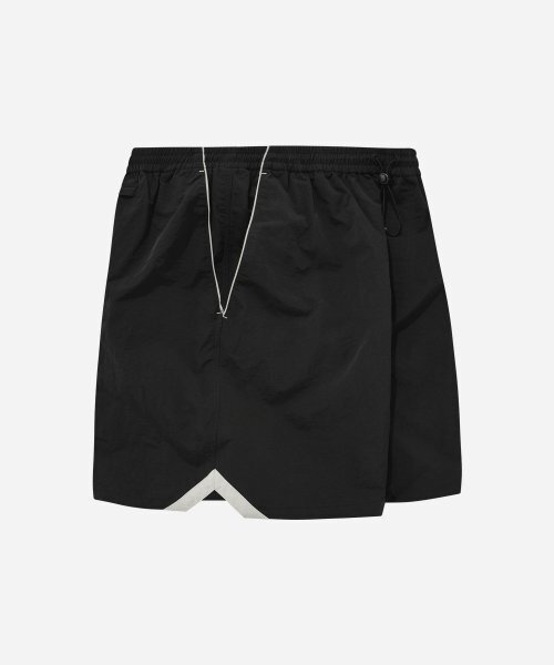 FRIZMWORKS(フリズムワークス)の「NYLON WINDY SHORTS _ BLACK(その他パンツ・メンズ・その他・MEDIUM/LARGE)」の2枚目の写真