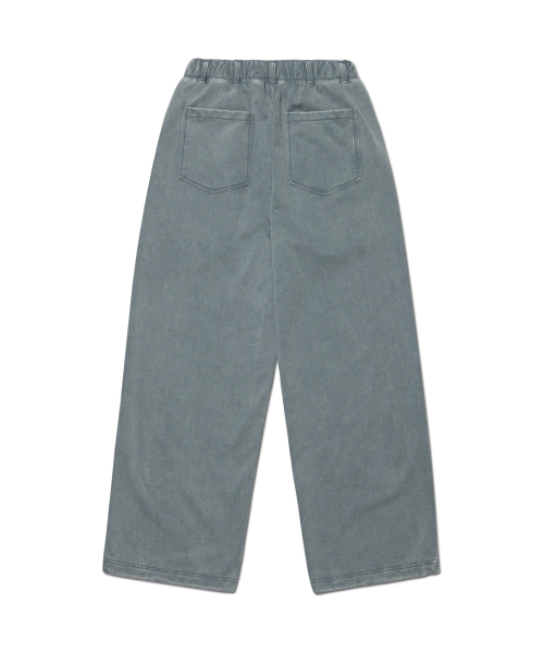 NOMANUAL(NOMANUAL)の「TWO-TUCK BELTED SWEATPANTS - WASHED GRAY(スウェットパンツ・レディース・その他・MEDIUM/LARGE/X-LARGE/SMALL)」の2枚目の写真