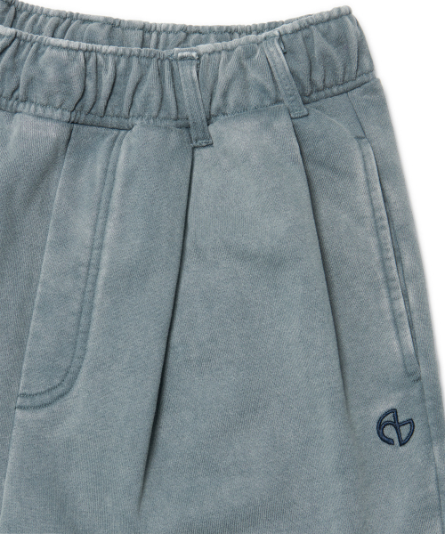 NOMANUAL(NOMANUAL)の「TWO-TUCK BELTED SWEATPANTS - WASHED GRAY(スウェットパンツ・レディース・その他・MEDIUM/LARGE/X-LARGE/SMALL)」の5枚目の写真