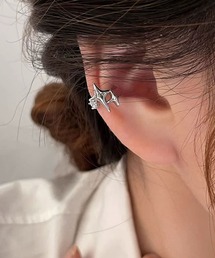 tunee（チュニー）の「【456683】ダブルスターイヤーカフ(RZ)（イヤーカフ）」