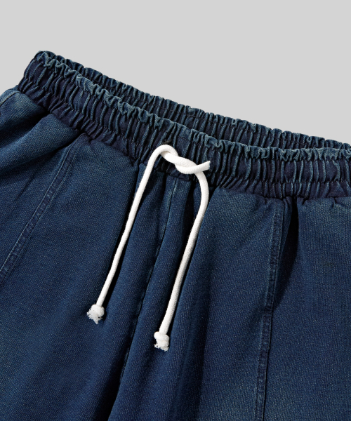 Verdnt（バーダント）の「フロントラインウォッシュドワイドスウェットパンツ[インディゴ]（スウェットパンツ・レディース・その他・SMALL/MEDIUM/LARGE）」の7枚目の写真