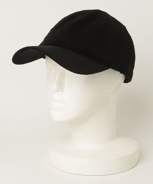 TITTY&CO.(ティティーアンドコー)の「ボアコーデュロイキャップ(キャップ・レディース・ブラック/アイボリー/ブラウン・FREE)」の6枚目の写真