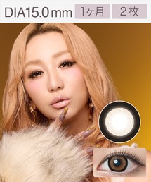 loveil（ラヴェール）の「loveil Monthly ハニートリック（2枚入り）（コンタクトレンズ・カラコン）」