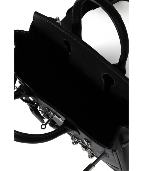 ALICE HOLLYWOOD（アリスハリウッド）の「MOTO COUTURE BAG 28（ハンドバッグ・メンズ・ブラック・OS）」の5枚目の写真